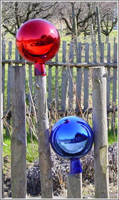 Rosenkugeln - Gartenkugeln - Glaskugeln - Gl&uuml;ckskugeln